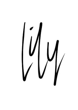 Lily 4 letters girls name