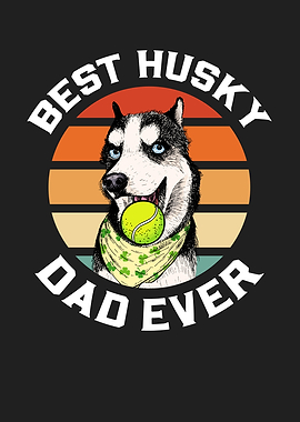 Best Husky Dad Ever