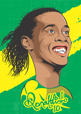 Ronaldinho Caricature