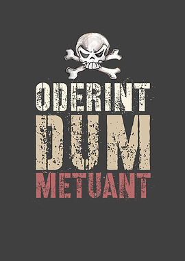 Oderent Dum Metuant