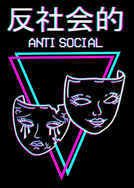 Antisocial Theater Mask