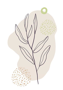 Scandinavian single leaf