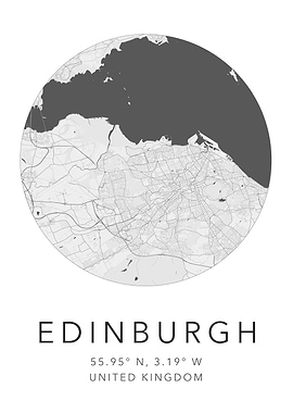 Edinburgh City Map