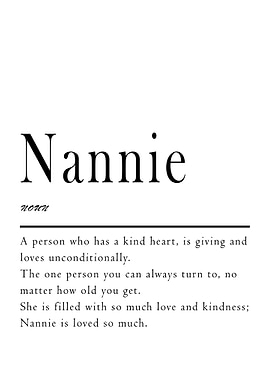 Nannie Definition
