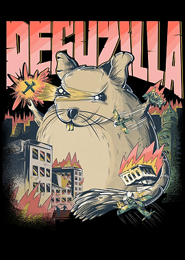 DEGUZILLA Degu Monster