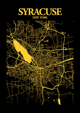 Syracuse City Wall Art