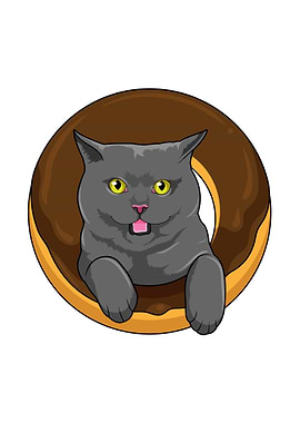 Cat Donut