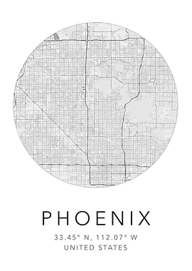 Phoenix City Map