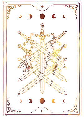 Tarot Seven sword
