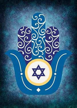 Jewish Hamsa Hand