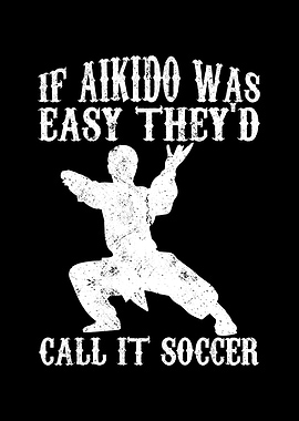 If aikido was easy theyd
