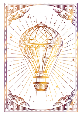 Tarot Hot air balloon