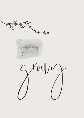 Green is groovy