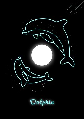 Dolphins Poster