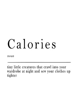 Calories Definition