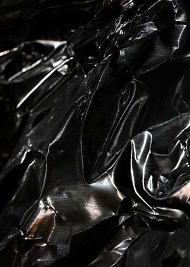 Aluminum paper close up