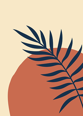 Scandinavian sun floralart