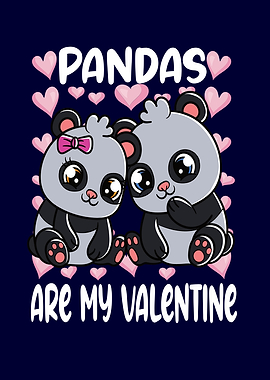 Pandas Are My Valentine