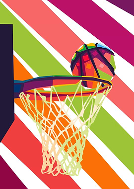 Basketball POP ART