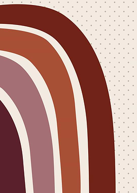 Bohemian Rainbow modernart