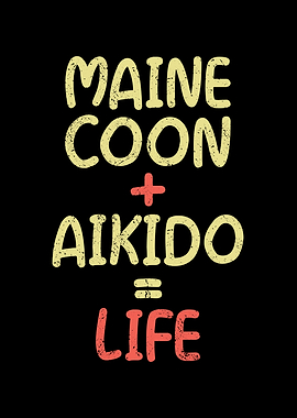 Maine coon + aikido life