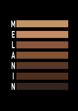 Melanin Colors Black Pride