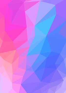 abstract lowpoly art