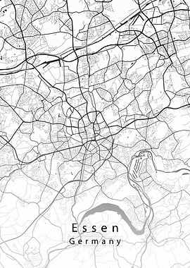 Essen City Map