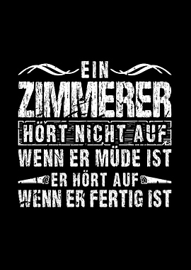 Zimmerer Handwerker