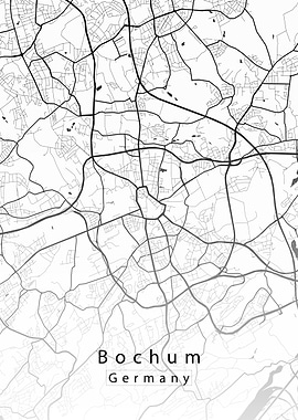 Bochum City Map