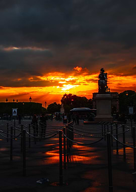 Sunset Paris