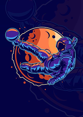 Astronaut Football