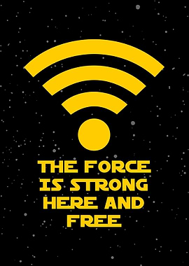 WIFI Sign Wall Art Decor