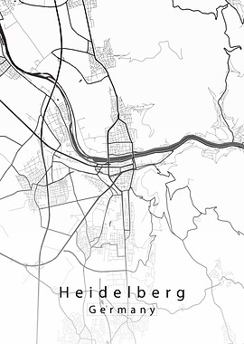 Heidelberg City Map
