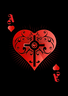 Heart Poker Ace Casino