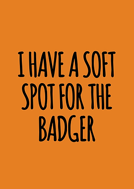 Soft spot for the badger