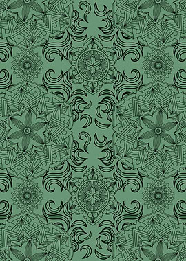 Vintage Mandala Pattern 09