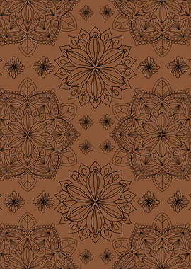 Vintage Mandala Pattern 08