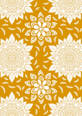 Vintage Mandala Pattern 06