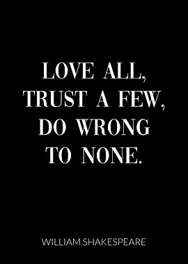 William Shakespeare Quote