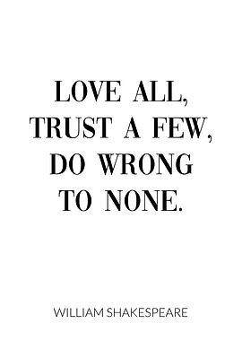 William Shakespeare Quote