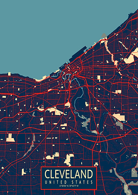 Cleveland City Map Hope