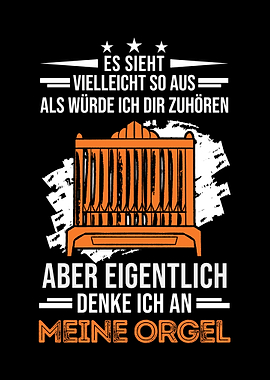 Orgel Spruch Pfeifenorgel