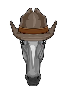 Horse Cowboy Hat