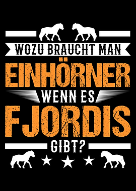 Fjordpferd Einhorn