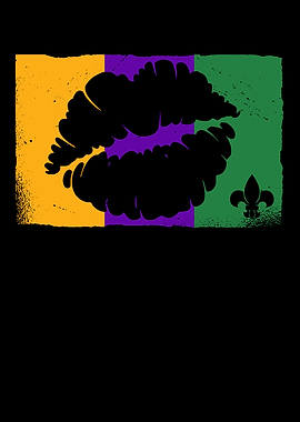 Mardi Gras Lips