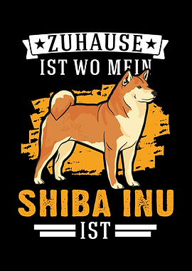 Zuhause ist wo mein Shiba