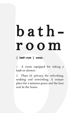 Bathroom Art Definition