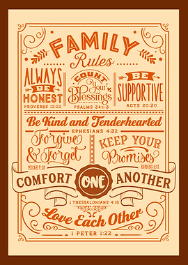 Family Rules Verses