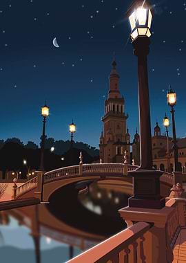Seville at Night